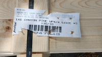 1) 1x6 Canyon Pine WP4/4 S1S2E #3 136/16 Bunk Of Lumber - 2