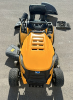 Yellow Cub Cadet Riding Lawnmower With Attachments - 5