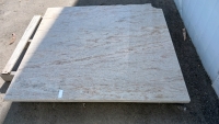 Slab of Granite Ivory Brown Polished 52x49.5