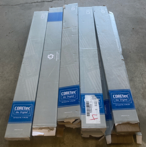 (10) COREtec 7”x60” Flooring