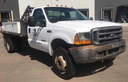 2000 FORD F-450 SUPER DUTY - TOOL BOXES - 144k MILES!