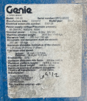 Genie Power GR-2 Self Propelled One Person Lift - 7