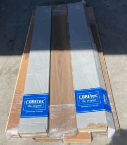 (7) Coretec Wooden Laminated Flooring