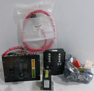 (1) American Transit Master Controller (1) Spang Power Control AC Current Transformer (1) ADU Case ASSY w/o Bracket (1) Mating Harness HR-0040 for Master Controller