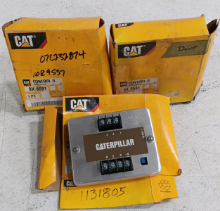 (3) Caterpillar Control G