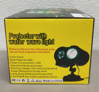 (2) Holiday Themed Projectors With Water Wave Light For Outdoors - 3