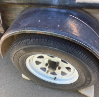 (1) Single Axle 15&rsquo; Trailer With Sides - 4