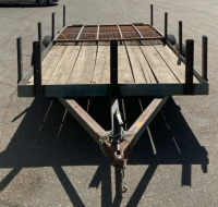 (1) 2 Axle 18&rsquo; Wooden Floor Trailer - 2
