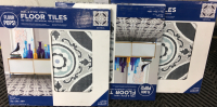 (4) Boxes of Assorted Vinyl Plank Flooring, (3) Sets of Peel & Stick Floor Tiles - 3