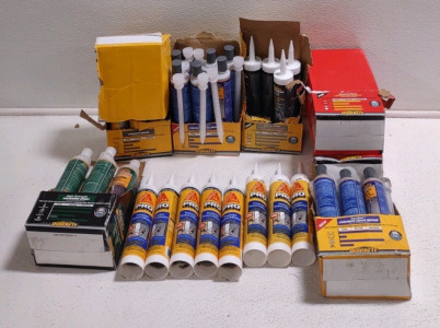 Assorted Concrete Sealants/ Adhesives/ Repairs