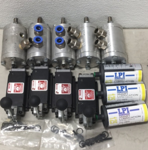 (6) Industrial Two Way Stainless Steel Fluid Pneumatic control Valve (4) AAA General Purpose Valve HY3P (3) 125 LPI Lift Systems Smart Lubrication