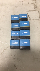 (10) Carter Cam Yoke Rollers Bearings (8) Axis Bearings (1) 4-Pack SYI Bearings (2) Pneumatic Air Motor Muffler Silencer AC990 & AC980 (1) Dayton SpeedClamp w/Bracket (1) air line compression filter (2) Filter Insert for 3” Air Exhaust Muffler (1) AAA Val