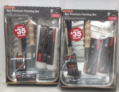 (2) 8pc Premium Painting Set