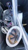 Whole Palet, Vinyl Windows, Hard Hats, Power Strips and Tables - 3