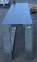 Galvanized Steel Work Bench With Columbian 1035 Vise - 2