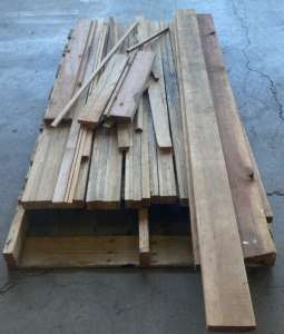 Pallet of Variety Cedar Wood Cuts