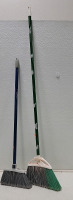 Folding Bench,(2) Brooms - 3