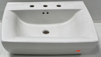 White Mansfield Bathroom Sink