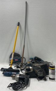 Various Corded Power Tools! (All Work!)- Black & Decker Belt Sander & 1/2&rdquo; Drill, Ryobi Belt Sander, Detail Sander, & Jigsaw, Skil Belt Sander & More