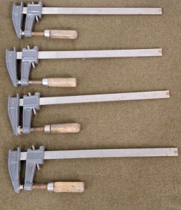 (4) 12" Wood Clamps