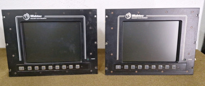 (2) Wabtec, Locomotive, Computer Display Units