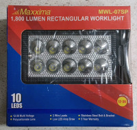 (1) 1,800 Lumen Rectangular Worklight (1) Rectangular 6 LED Worklight (1) Extreme Temperature 700 Lumen 4 LED Surface Mount Worklight (1) LED Flexible Strips - 2