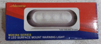 (1) 1,200 Lumen Rectangular Worklight (1) Rectangular 6 LED Worklight (1) LED Flexible Strips (1) 4 LED Surface Mount Warning Light (1) 3 LED Surface Mount Warning Light - 3
