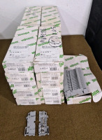(1000+) WAGO - 769-151 / 4-Pin Carrier Terminal Blocks & (375+) WAGO - 769-302 / End & Intermediate Plates - 2