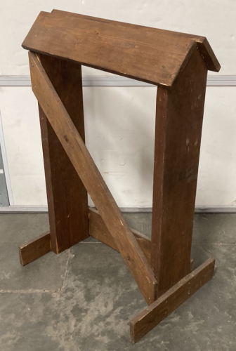 Wooden Saddle Stand