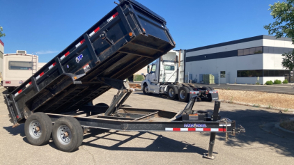 2022 LOAD TRAIL DUMP TRAILER - WORKS GREAT! 14 Foot