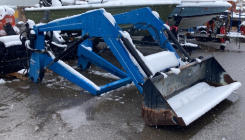 Front Loader, Blue w/ Bucket