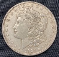 1921 Morgan One Dollar