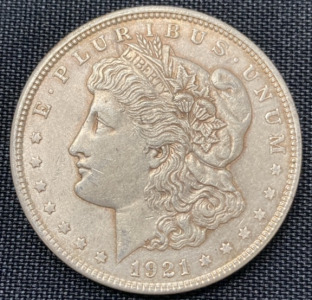 1921 Morgan One Dollar