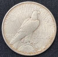 1923 Peace One Dollar - 2