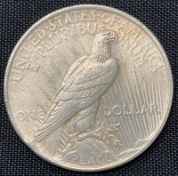 1924 Peace One Dollar - 2