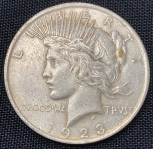 1923 Peace One Dollar