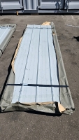 Bundle of Corrugated Steel Roofing, 10' x 3' - 4