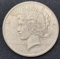 1926 Peace One Dollar