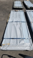 BUNDLE OF METAL CORRUGATED ROOFING - 10'L x 3'W - 4