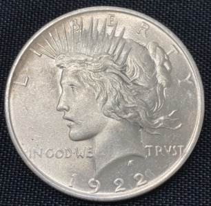 1922 Peace One Dollar