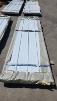 BUNDLE OF METAL CORRUGATED ROOFING - 10'L x 3'W - 2