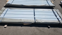 BUNDLE OF METAL CORRUGATED ROOFING - 10'L x 3'W - 3