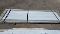 BUNDLE OF METAL CORRUGATED ROOFING - 10'L x 3'W - 4