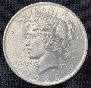 1923 Peace One Dollar