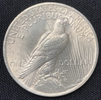 1923 Peace One Dollar - 2