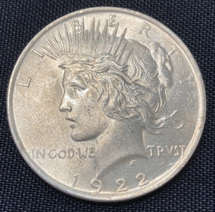 1922 Peace One Dollar