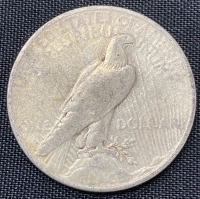 1923 Peace One Dollar - 2