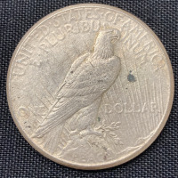 1926 Peace One Dollar - 2