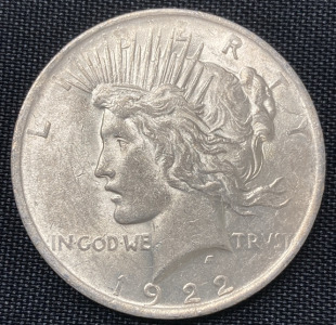 1922 Peace One Dollar