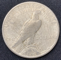 1923 Peace One Dollar - 2